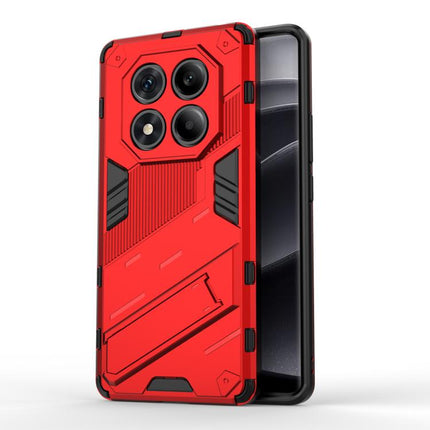 Punk Armor 2 in 1 PC + TPU Phone Case with Holder, For Redmi Note Turbo 4, For Redmi Note 14 Pro 4G, For Redmi Note 14 4G 163.25mm