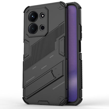 Punk Armor 2 in 1 PC + TPU Phone Case with Holder, For Redmi Note 15 Pro 5G Global 163.6mm, For Redmi 15 5G / 4G EU 171mm, For Redmi 15C 5G/4G Global 171mm