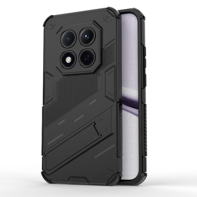 Punk Armor 2 in 1 PC + TPU Phone Case with Holder, For Redmi Note 15 Pro 5G Global 163.6mm, For Redmi 15 5G / 4G EU 171mm, For Redmi 15C 5G/4G Global 171mm