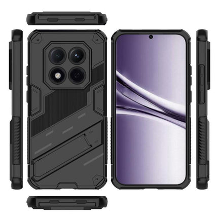 Punk Armor 2 in 1 PC + TPU Phone Case with Holder, For Redmi Note 15 Pro 5G Global 163.6mm, For Redmi 15 5G / 4G EU 171mm, For Redmi 15C 5G/4G Global 171mm