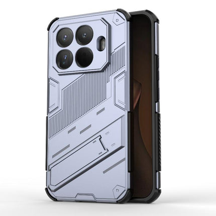 Punk Armor 2 in 1 PC + TPU Phone Case with Holder, For Xiaomi 15T Pro 5G Global, For Xiaomi 15T 5G Global, For Redmi A5 4G 171.1mm / Poco C71