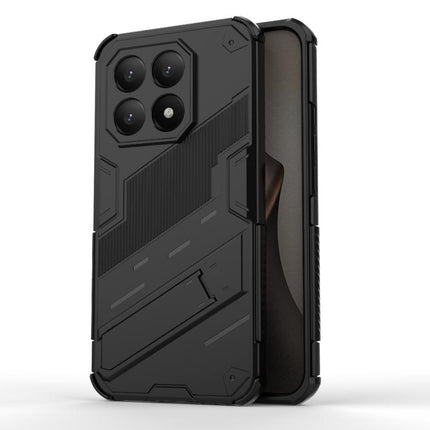 Punk Armor 2 in 1 PC + TPU Phone Case with Holder, For Xiaomi 15T Pro 5G Global, For Xiaomi 15T 5G Global, For Redmi A5 4G 171.1mm / Poco C71