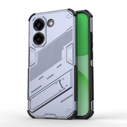 Punk Armor 2 in 1 PC + TPU Phone Case with Holder, For Redmi Turbo 5 Max / Poco X8 Pro Max, For Redmi Turbo 5 5G / Poco X8 Pro 5G, For Redmi Note 15 Pro+ 5G Global 163.3mm