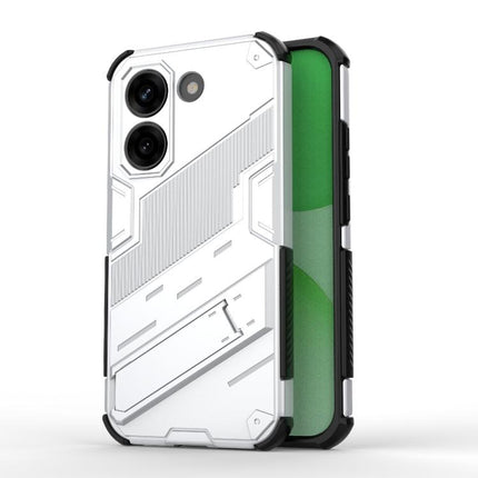 Punk Armor 2 in 1 PC + TPU Phone Case with Holder, For Redmi Turbo 5 Max / Poco X8 Pro Max, For Redmi Turbo 5 5G / Poco X8 Pro 5G, For Redmi Note 15 Pro+ 5G Global 163.3mm