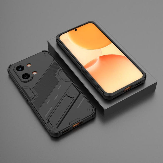 Punk Armor 2 in 1 PC + TPU Phone Case with Holder, For Redmi Turbo 5 Max / Poco X8 Pro Max, For Redmi Turbo 5 5G / Poco X8 Pro 5G, For Redmi Note 15 Pro+ 5G Global 163.3mm