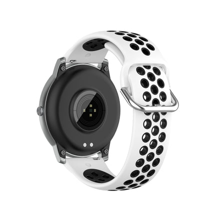 Silicone Sports Two-tone Strap, Size: 22mm, For Xiaomi Haylou Solar LS05