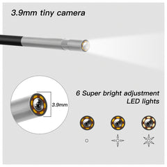 F240 3.9mm HD 1080P IP67 Waterproof WiFi Direct Connection Digital Endoscope, 2m, 5m, 10m