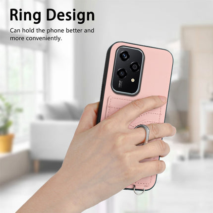 R20 Crossbody Rope Ring Card Holder Phone Case, For Honor 200 Lite Global, For Honor X8b Global, For Honor X9b / Magic6 Lite, For Honor X7b / Play 8T 5G