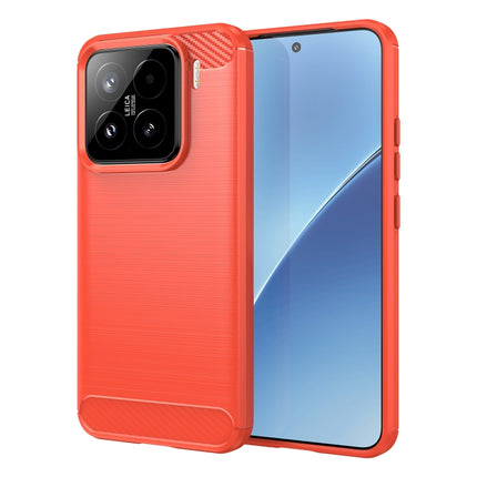 Carbon Fiber Brushed Texture TPU Phone Case, For Xiaomi 15 Pro, For Xiaomi 15, For Xiaomi 14T Pro, For Xiaomi 14 Civi, For Xiaomi Civi 4 Pro