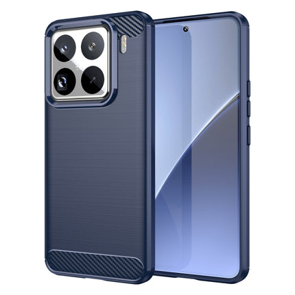 Carbon Fiber Brushed Texture TPU Phone Case, For Xiaomi 15 Pro, For Xiaomi 15, For Xiaomi 14T Pro, For Xiaomi 14 Civi, For Xiaomi Civi 4 Pro
