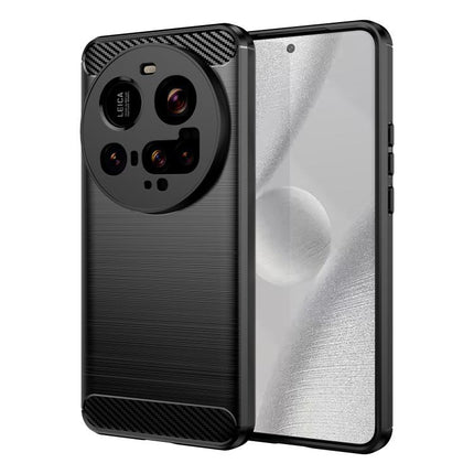 Carbon Fiber Brushed Texture TPU Phone Case, For Xiaomi Poco M7 4G 169mm, For Xiaomi Poco M7 Plus 5G, For Xiaomi 15T Pro 5G, For Xiaomi 15T 5G, For Xiaomi Poco F7 Ultra, For Xiaomi Poco F7 Pro, For Xiaomi 15 Ultra, For Xiaomi Poco X7 Pro