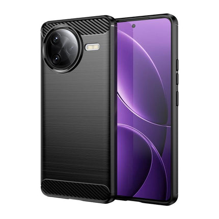 Carbon Fiber Brushed Texture TPU Phone Case, For Xiaomi Poco M7 4G 169mm, For Xiaomi Poco M7 Plus 5G, For Xiaomi 15T Pro 5G, For Xiaomi 15T 5G, For Xiaomi Poco F7 Ultra, For Xiaomi Poco F7 Pro, For Xiaomi 15 Ultra, For Xiaomi Poco X7 Pro