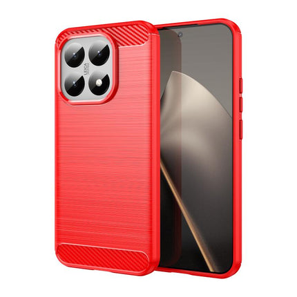 Carbon Fiber Brushed Texture TPU Phone Case, For Xiaomi Poco M7 4G 169mm, For Xiaomi Poco M7 Plus 5G, For Xiaomi 15T Pro 5G, For Xiaomi 15T 5G, For Xiaomi Poco F7 Ultra, For Xiaomi Poco F7 Pro, For Xiaomi 15 Ultra, For Xiaomi Poco X7 Pro