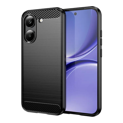 Carbon Fiber Brushed Texture TPU Phone Case, For Xiaomi 17T Pro 5G, For Xiaomi 17T 5G, For Xiaomi Poco X8 Pro Max 5G, For Xiaomi Poco X8 Pro 5G, For Xiaomi 17 Ultra, For Xiaomi 17 Pro Max, For Xiaomi 17 Pro, For Xiaomi 17