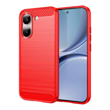Carbon Fiber Brushed Texture TPU Phone Case, For Xiaomi 17T Pro 5G, For Xiaomi 17T 5G, For Xiaomi Poco X8 Pro Max 5G, For Xiaomi Poco X8 Pro 5G, For Xiaomi 17 Ultra, For Xiaomi 17 Pro Max, For Xiaomi 17 Pro, For Xiaomi 17