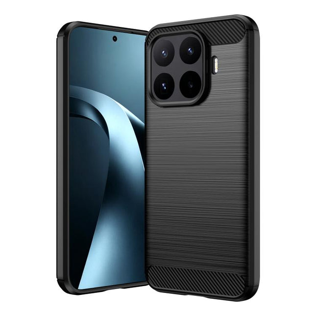 Carbon Fiber Brushed Texture TPU Phone Case, For Xiaomi 17T Pro 5G, For Xiaomi 17T 5G, For Xiaomi Poco X8 Pro Max 5G, For Xiaomi Poco X8 Pro 5G, For Xiaomi 17 Ultra, For Xiaomi 17 Pro Max, For Xiaomi 17 Pro, For Xiaomi 17
