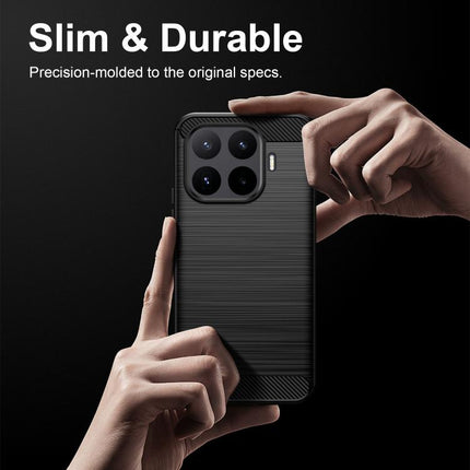 Carbon Fiber Brushed Texture TPU Phone Case, For Xiaomi 17T Pro 5G, For Xiaomi 17T 5G, For Xiaomi Poco X8 Pro Max 5G, For Xiaomi Poco X8 Pro 5G, For Xiaomi 17 Ultra, For Xiaomi 17 Pro Max, For Xiaomi 17 Pro, For Xiaomi 17