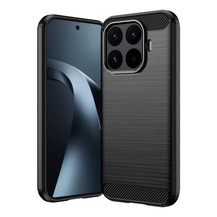 Carbon Fiber Brushed Texture TPU Phone Case, For Xiaomi 17T Pro 5G, For Xiaomi 17T 5G, For Xiaomi Poco X8 Pro Max 5G, For Xiaomi Poco X8 Pro 5G, For Xiaomi 17 Ultra, For Xiaomi 17 Pro Max, For Xiaomi 17 Pro, For Xiaomi 17