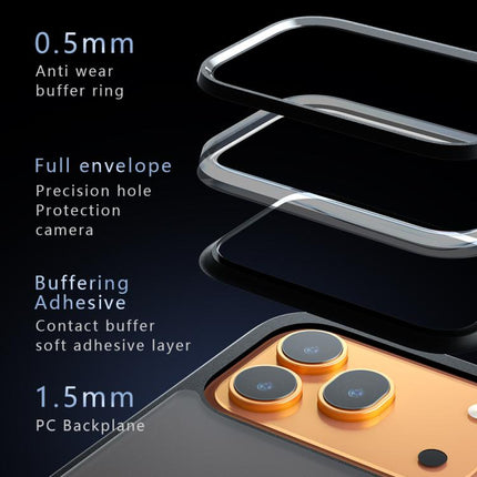 Armor Big Pore PC Hybrid TPU Phone Case, For Honor 600 / 600 Pro Global, For Honor 200 Pro