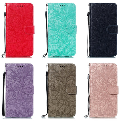 Lace Flower Horizontal Flip Leather Case with Holder & Card Slots & Wallet & Photo Frame, For Xiaomi Redmi 9, For Xiaomi Redmi 9A, For Xiaomi Redmi 9C, For Xiaomi Redmi Note 9 / X10