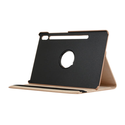 Litchi Texture Horizontal Flip 360 Degrees Rotation Leather Case with Holder, For Samsung Galaxy Tab S7 T870 (2020)