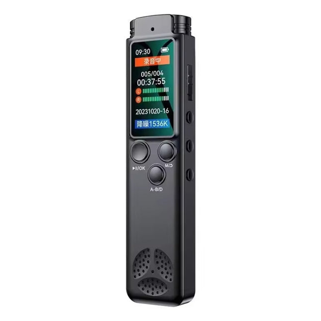 Grabadora de voz con reducción de ruido y pantalla a color inteligente H22, 8 GB, 64 GB
