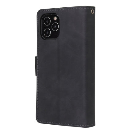 Multifunctional Retro Frosted Horizontal Flip Leather Case with Card Slot & Holder & Zipper Wallet & Photo Frame & Lanyard, For iPhone 12 Pro Max, For iPhone 12 / 12 Pro, For iPhone 12 mini, For Samsung Galaxy A11