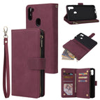 For Samsung Galaxy A11 / Red Wine