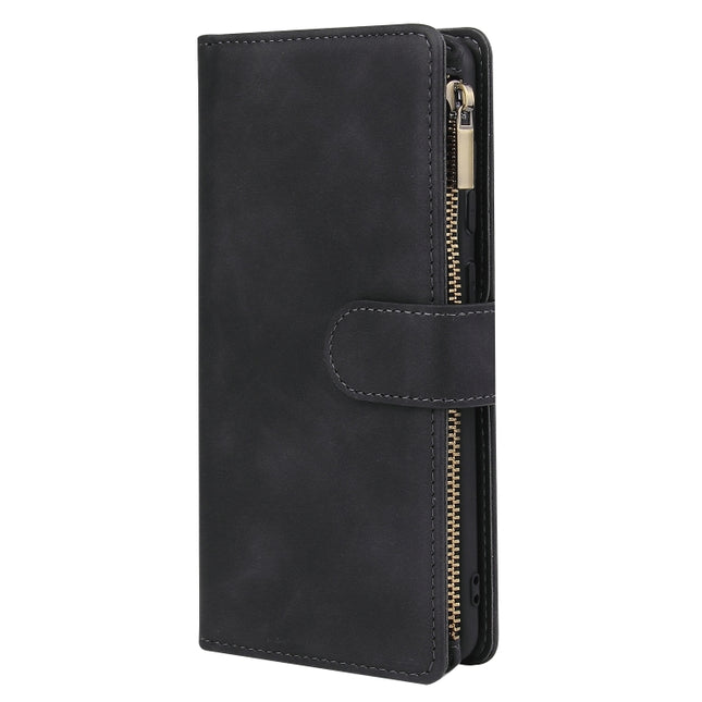 Multifunctional Retro Frosted Horizontal Flip Leather Case with Card Slot & Holder & Zipper Wallet & Photo Frame & Lanyard, For Samsung Galaxy A21s, For Samsung Galaxy Note20 Ultra, For Samsung Galaxy Note20