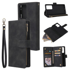 Multifunctional Retro Frosted Horizontal Flip Leather Case with Card Slot & Holder & Zipper Wallet & Photo Frame & Lanyard, For iPhone 12 Pro Max, For iPhone 12 / 12 Pro, For iPhone 12 mini, For Samsung Galaxy A11, For Samsung Galaxy A21s