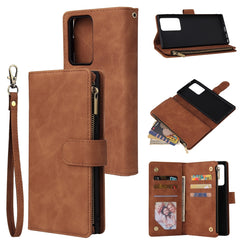 Multifunctional Retro Frosted Horizontal Flip Leather Case with Card Slot & Holder & Zipper Wallet & Photo Frame & Lanyard, For iPhone 12 Pro Max, For iPhone 12 / 12 Pro, For iPhone 12 mini, For Samsung Galaxy A11, For Samsung Galaxy A21s