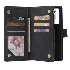 Multifunctional Retro Frosted Horizontal Flip Leather Case with Card Slot & Holder & Zipper Wallet & Photo Frame & Lanyard, For Samsung Galaxy Note20