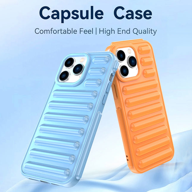 Capsule Series Candy Color TPU Phone Case, For iPhone 14 Plus, For iPhone 14, For iPhone 14 Pro