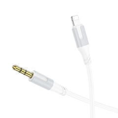 Borofone BL19 AUX Creator Audio Cable, 3.5mm to 8 Pin Cable, Length: 1m, 3.5mm to 8 Pin