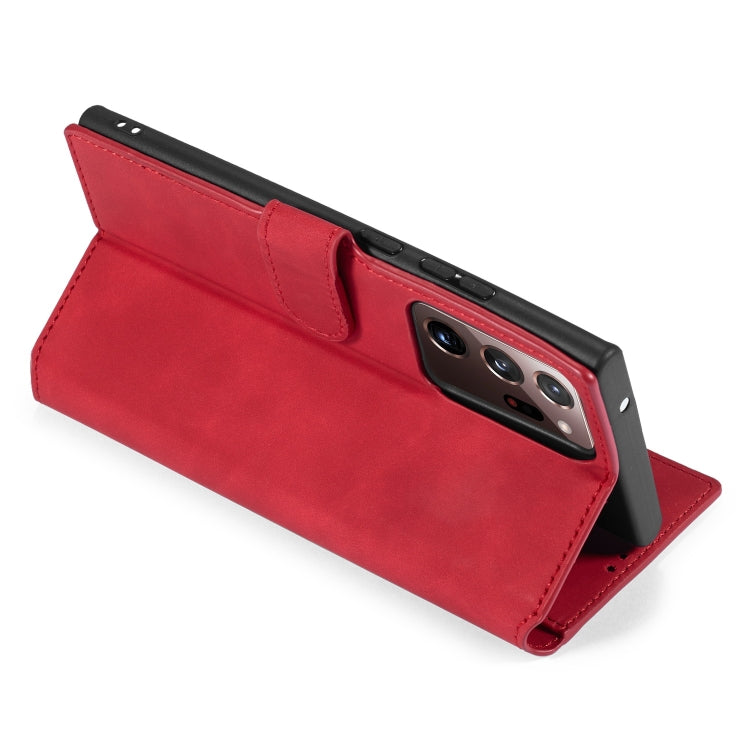 DG.MING Retro Oil Side Horizontal Flip Case with Holder & Card Slots & Wallet, For Samsung Galaxy Note20 Ultra, For Samsung Galaxy Note20