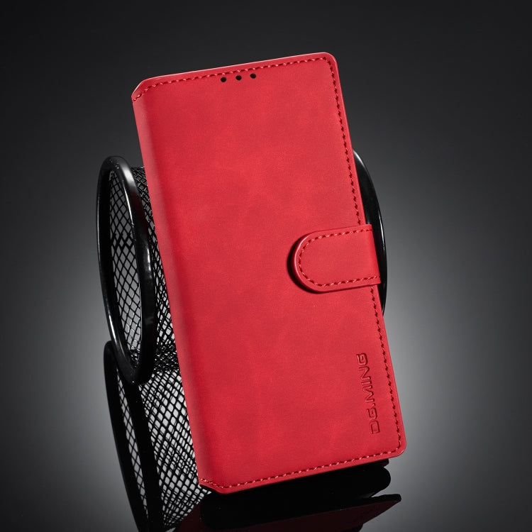 DG.MING Retro Oil Side Horizontal Flip Case with Holder & Card Slots & Wallet, For Samsung Galaxy Note20 Ultra, For Samsung Galaxy Note20