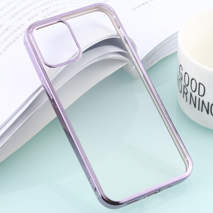 Ultra-thin Plating TPU Protective Soft Case, For iPhone 12 Pro Max, For iPhone 12 / 12 Pro