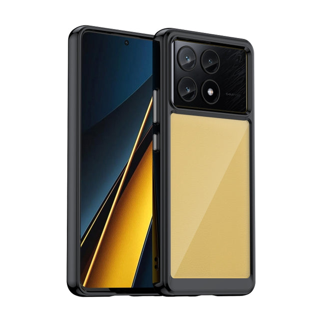 Colorful Series Acrylic Hybrid TPU Phone Case, For Xiaomi Poco X6 Pro 5G