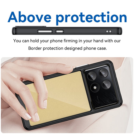 Colorful Series Acrylic Hybrid TPU Phone Case, For Xiaomi Poco X6 Pro 5G