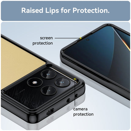 Colorful Series Acrylic Hybrid TPU Phone Case, For Xiaomi Poco X6 Pro 5G