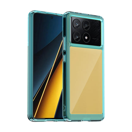 Colorful Series Acrylic Hybrid TPU Phone Case, For Xiaomi Poco X6 Pro 5G