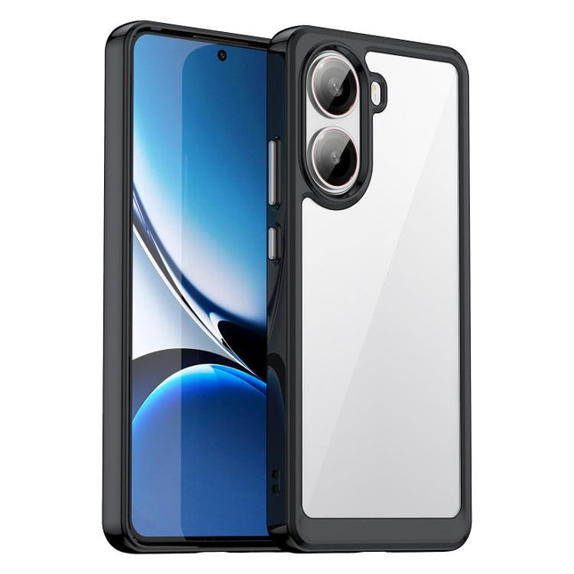 Colorful Series Acrylic Hybrid TPU Phone Case, For Xiaomi Poco X7 Pro, For Xiaomi 14T Pro, For Xiaomi 14T, For Xiaomi Poco M6 4G