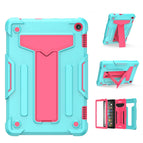For Amazon Kindle Fire HD 8 2020/Fire 8 Plus / Mint Green+Rose Red