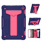 For Amazon Kindle Fire HD 8 2020/Fire 8 Plus / Navy+Rose Red