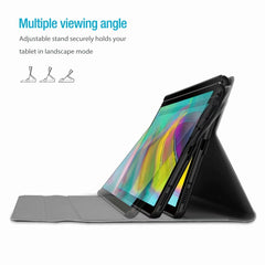 Ultra-thin Detachable Bluetooth Keyboard Leather Case with Stand & Sleep Function & Backlight