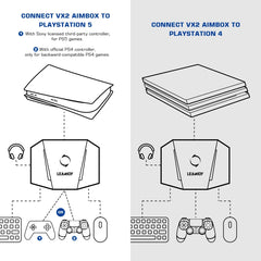 GameSir LeadJoy VX2 AimBox Game Console Keyboard Mouse Converter for Xbox / PS4 / PS5, For Xbox / PS4 / PS5