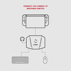 GameSir LeadJoy VX2 AimBox Game Console Keyboard Mouse Converter for Xbox / PS4 / PS5, For Xbox / PS4 / PS5