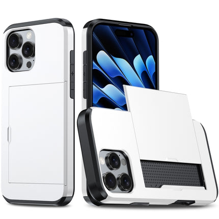 Shockproof Armor Phone Case with Card Slot, For iPhone 16