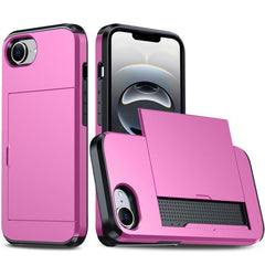Shockproof Armor Phone Case with Card Slot, iPhone 16e