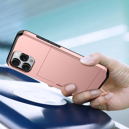 Shockproof Armor Phone Case with Card Slot, For iPhone 16
